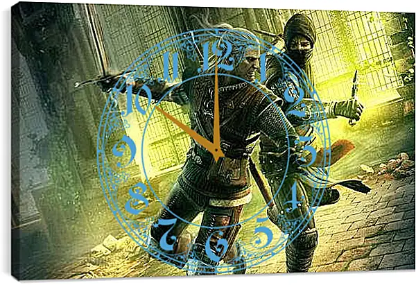 Часы картина - The Witcher 2: Assassins Of Kings