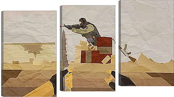 Модульная картина - Counter-Strike: Global Offensive
