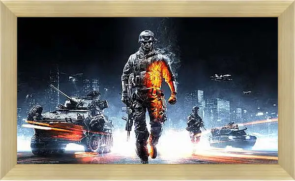 Картина в раме - Battlefield 3