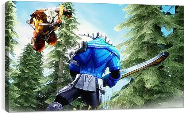 Постер на подрамнике - DotA 2