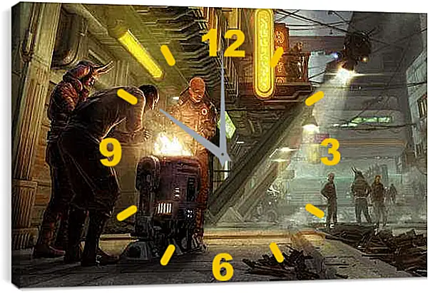 Часы картина - Star Wars 1313