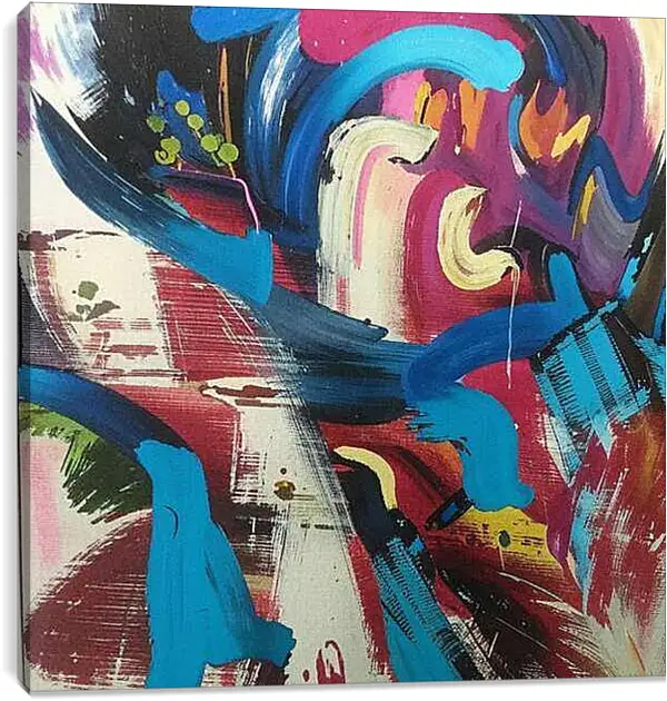 Постер на подрамнике - Абстракционизм Фантазия 2