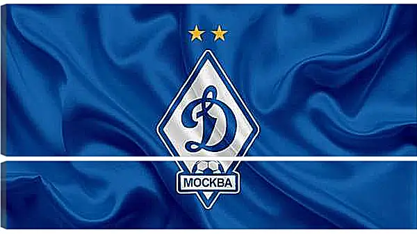 Модульная картина - Эмблема ФК Динамо Москва