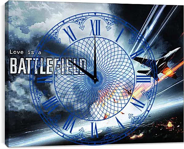 Часы картина - Battlefield 3