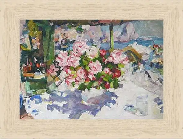 Картина в раме - ROSES. Коровин Константин