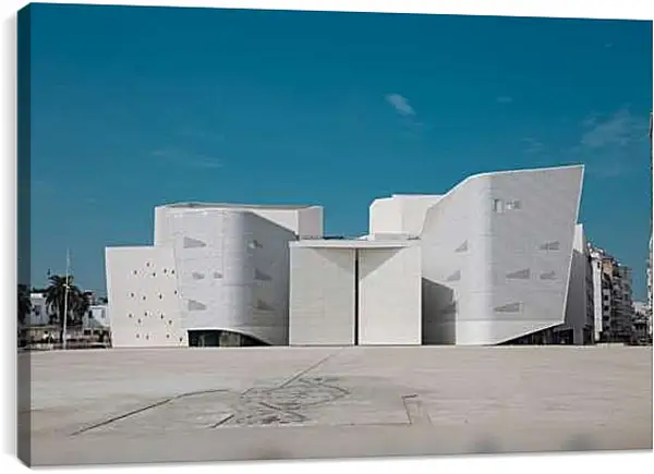 Постер на подрамнике - Касабланкский большой театр. Марокко