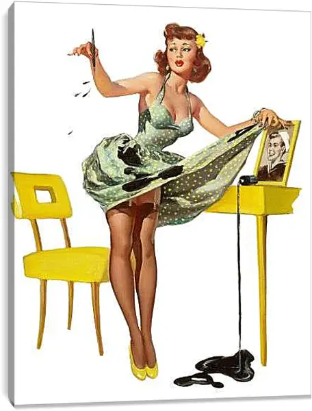 Постер на подрамнике - Чернила