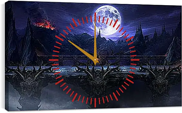 Часы картина - Mortal Kombat X