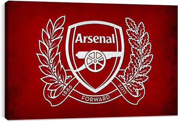Постер на подрамнике - Эмблема ФК Арсенал