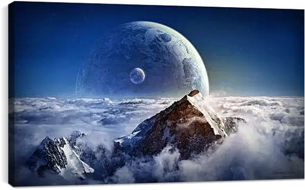 Постер на подрамнике - Космос