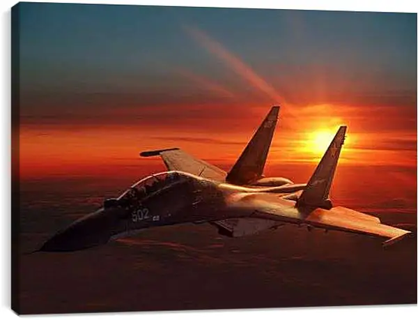 Постер на подрамнике - СУ 30MK