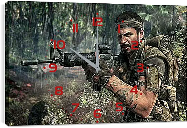 Часы картина - Call Of Duty