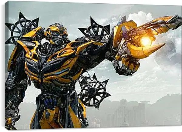 Постер на подрамнике - Трансформеры Бамблби