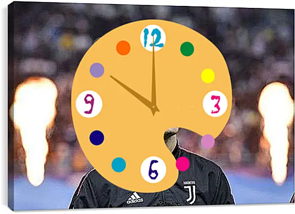 Часы картина - Криштиану Роналду (Cristiano Ronaldo)