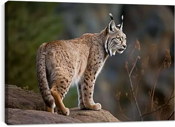 Постер на подрамнике - Рысь