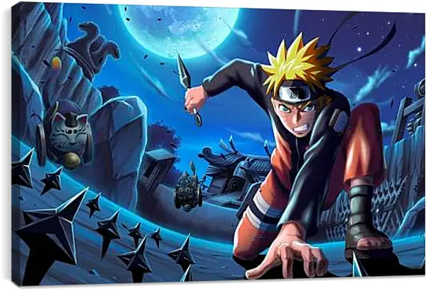 Постер на подрамнике - Naruto x Boruto