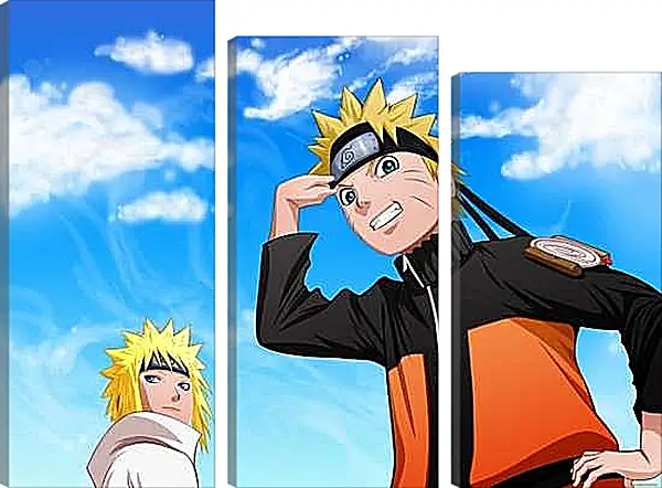 Модульная картина - Аниме Наруто