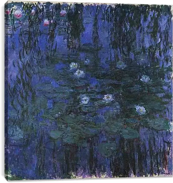 Постер на подрамнике - Кувшинки. Эдуард Мане
