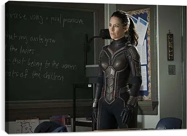 Постер на подрамнике - Человек Муравей и Оса