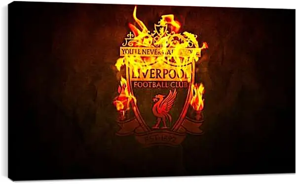 Постер на подрамнике - Огненная Эмблема Ливерпуль