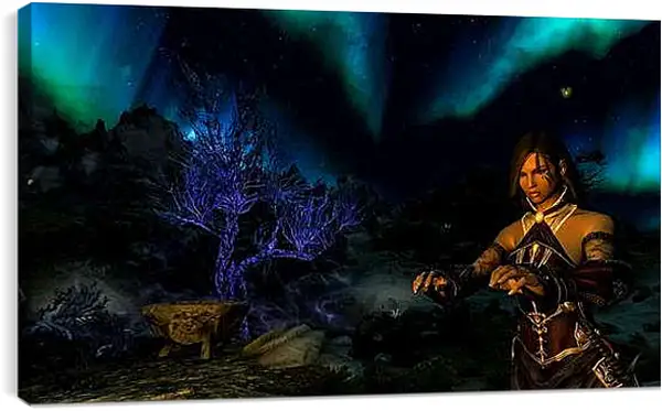 Постер на подрамнике - The Elder Scrolls V: Skyrim
