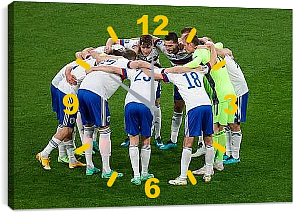 Часы картина - Сборная России