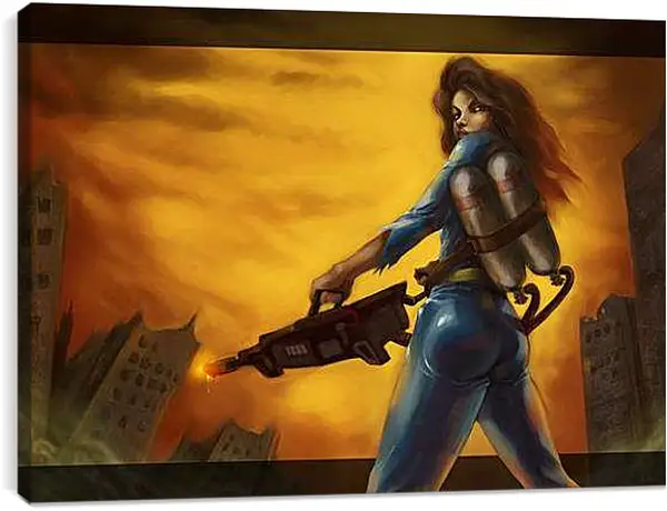 Постер на подрамнике - Fallout