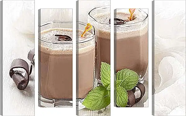 Модульная картина - Какао. Сладкое Удовольствие.