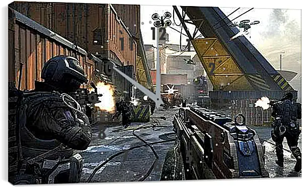 Часы картина - Call Of Duty: Black Ops II