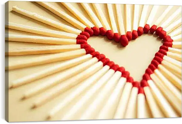 Постер на подрамнике - Любовь