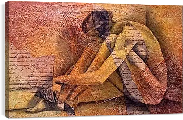 Постер на подрамнике - В углу