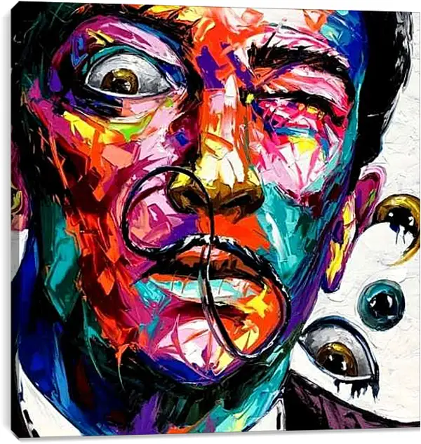 Постер на подрамнике - Сальвадор Дали