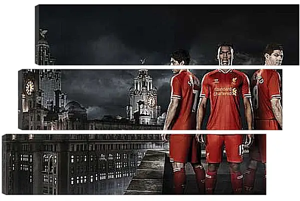 Модульная картина - Ливерпуль. Liverpool