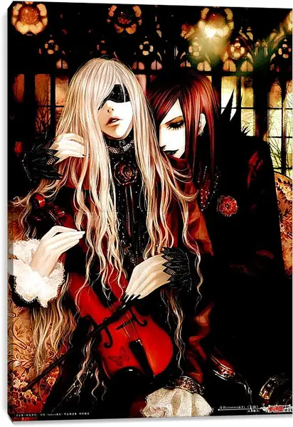 Постер на подрамнике - Слепая любовь