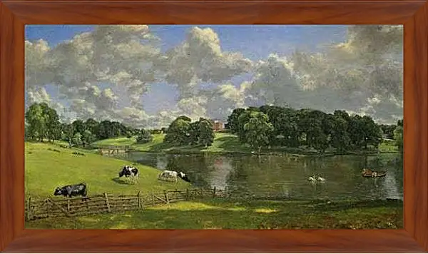 Картина в раме - Wivenhoe Park, Essex. Джон Констебл