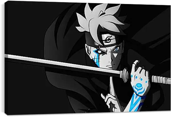 Постер на подрамнике - Manga Katana