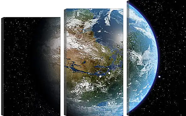 Модульная картина - Космос