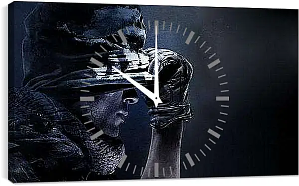 Часы картина - Call Of Duty: Ghosts