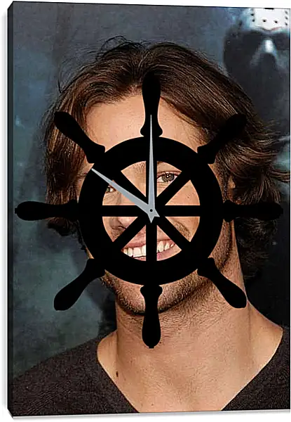 Часы картина - Джаред Падалеки. Jared Padalecki