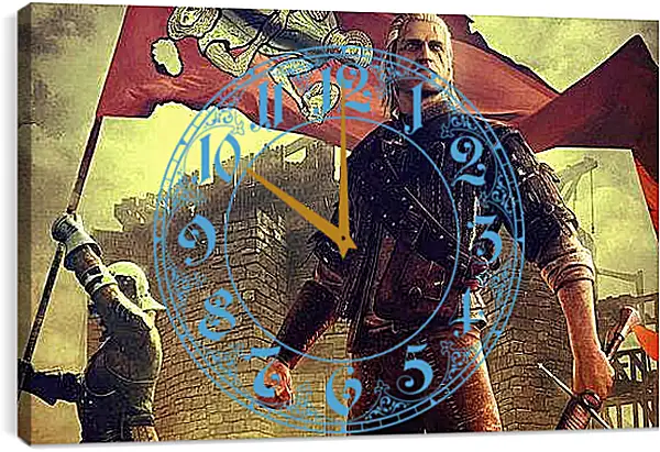 Часы картина - The Witcher 2: Assassins Of Kings