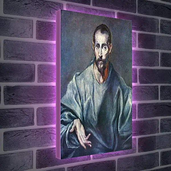 Лайтбокс световая панель - Hl. Jacobus Major. Эль Греко