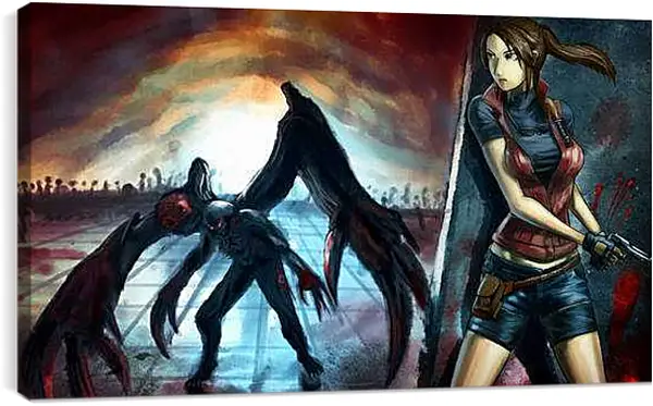 Постер на подрамнике - Resident Evil