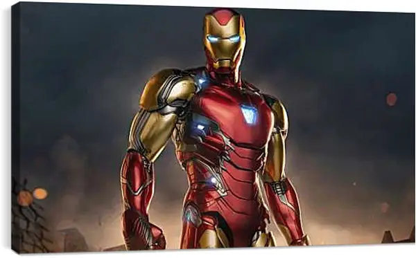 Постер на подрамнике - Железный человек. Iron Man