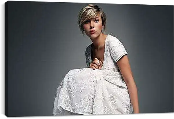 Постер на подрамнике - Скарлетт Йохансон
