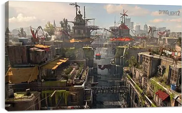 Постер на подрамнике - Dying Light 2: Stay Human