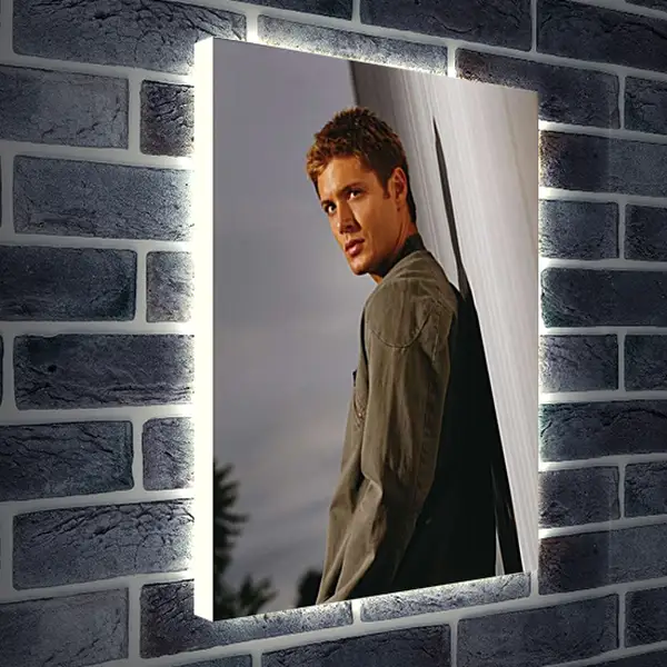 Лайтбокс световая панель - Дженсен Эклс. Jensen Ackles