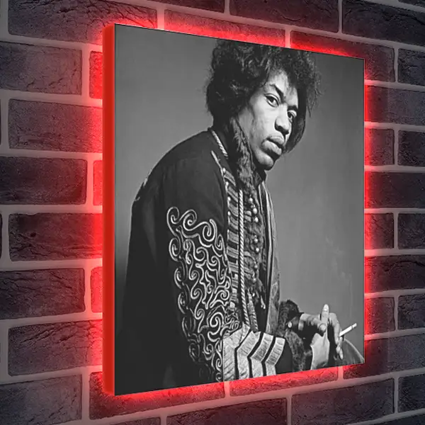 Лайтбокс световая панель - Джими Хендрикс. Jimi Hendrix