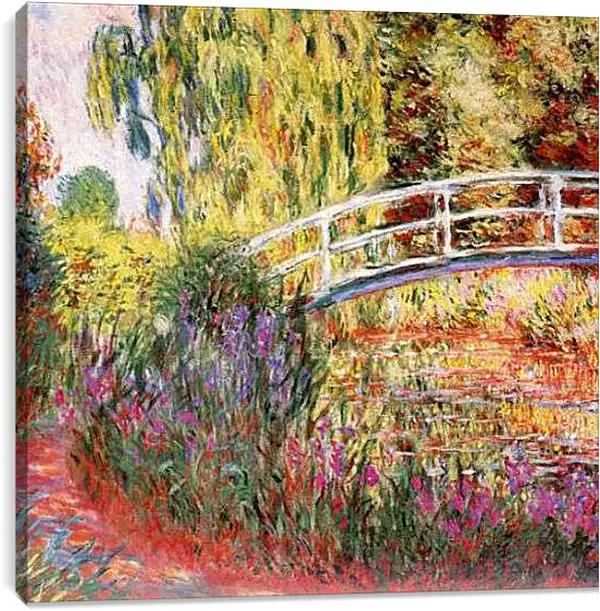 Постер на подрамнике - Le Bassin aux Nympheas. Клод Моне