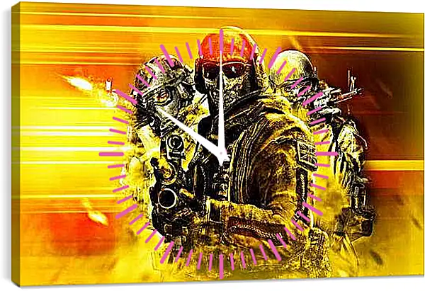 Часы картина - Call Of Duty