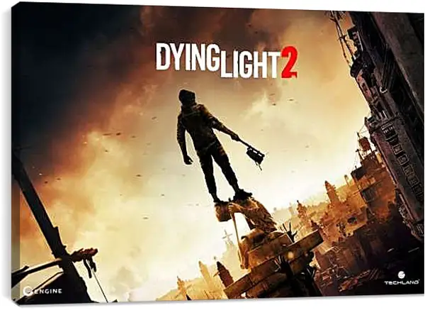 Постер на подрамнике - Dying Light 2: Stay Human
